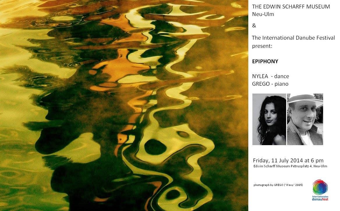 Epiphony concert poster with Grego's photograph Wavy, 2005