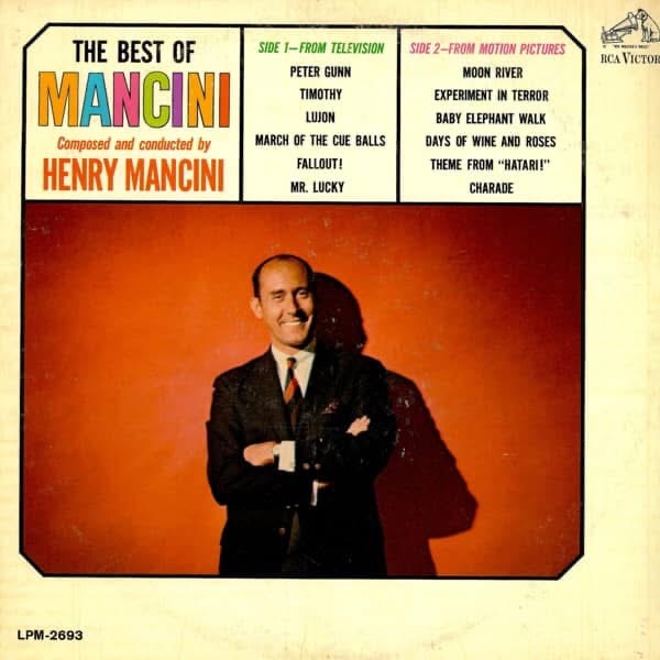 Sleeve of the RCA Victor LP The Best of Mancini