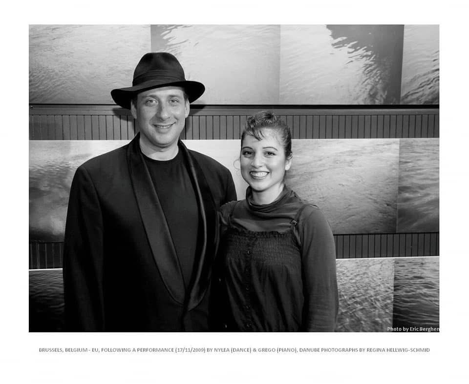 Grego and Nylea after the Brussels performance